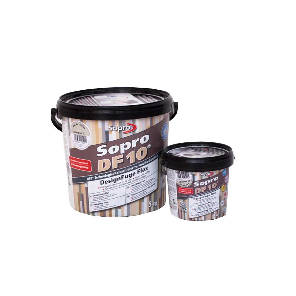 Sopro DF 10® DesignFuge Flex 1–10 mm silbergrau 17- 1 KG